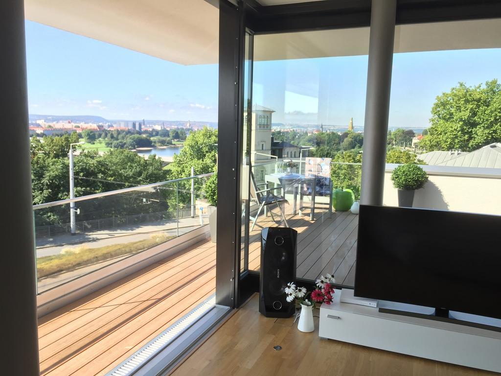 Wohnung Mit Weitblick Дрезден Экстерьер фото